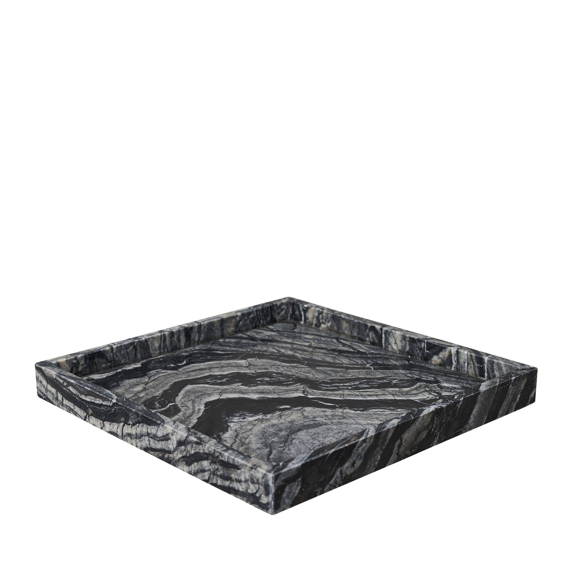 Marble II quadratisches Marmortablett